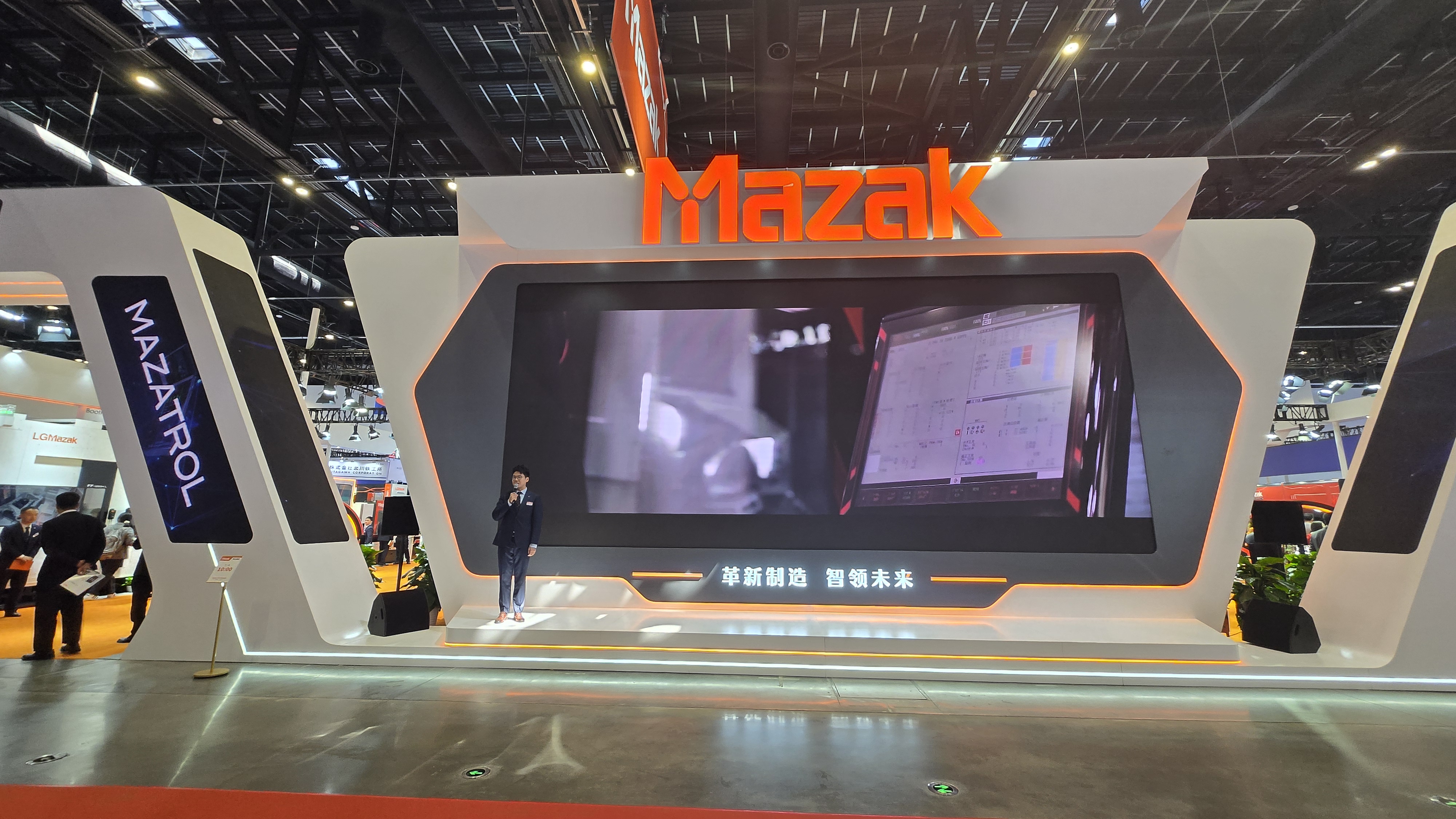 CIMT2025開展 順動助力制作山崎馬扎克展廳影片