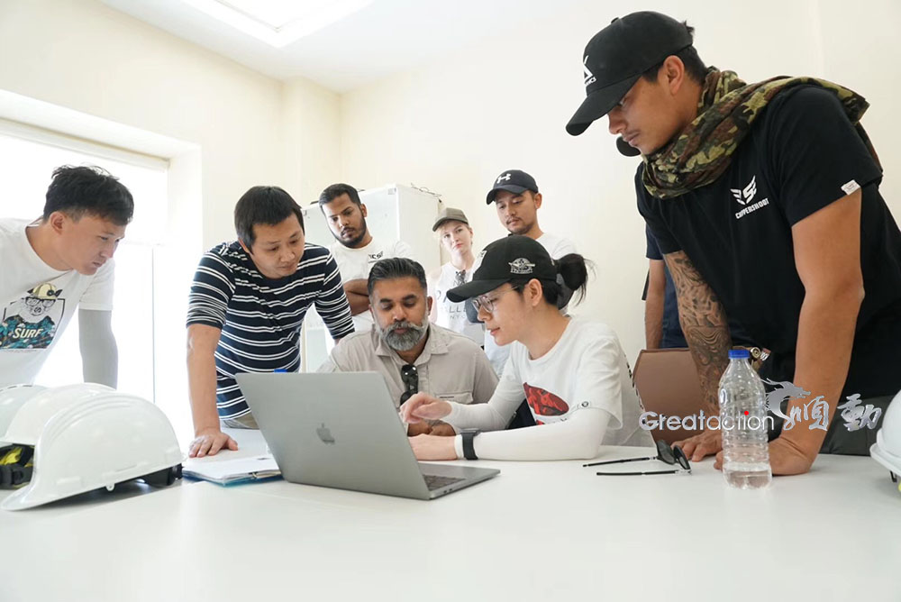 中遠海運集團阿布扎比碼頭拍攝花絮